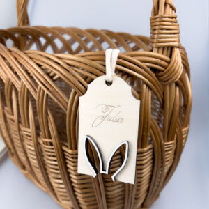 Personalizowana zawieszka dekoracyjna Bunny - obrazek 1